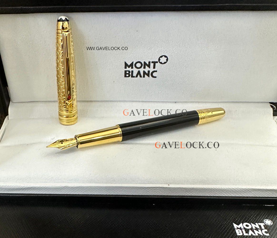 Copy Mont Blanc Around the World in 80 Days Doue Fountain 164 Small Copy Mont Blanc Around the World in 80 Days Doue Fountain 164 Small
